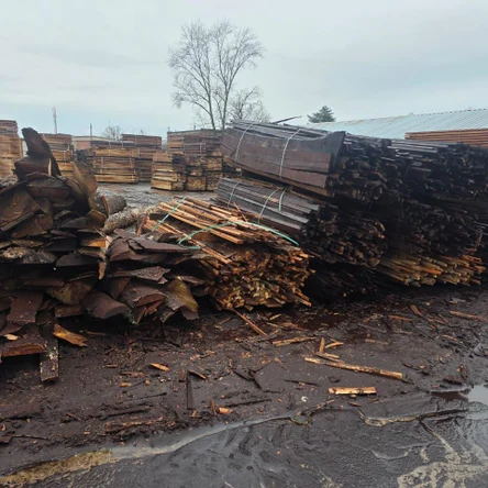 Обрезки термодерево - длинные (горбыль)